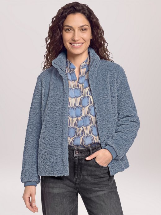 Damen Kunstfell-Jacke
