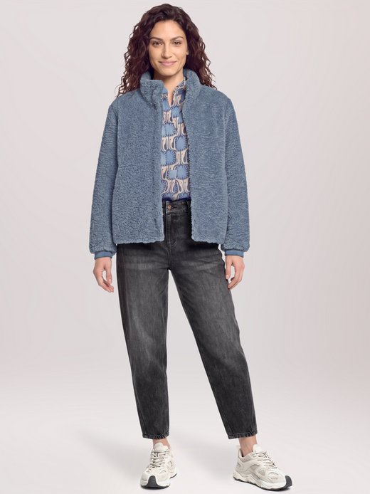 Damen Kunstfell-Jacke