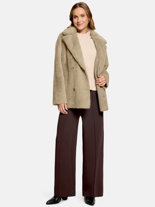 Damen Kunstfell-Jacke