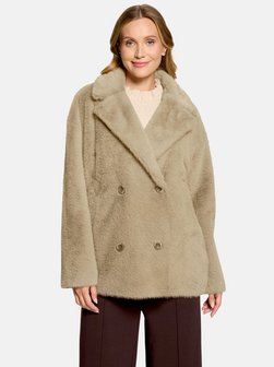Damen Kunstfell-Jacke