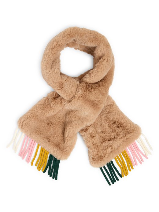 Damen Kunstfell-Schal