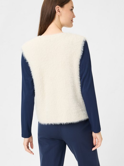 Damen Kunstfell-Weste - Henny