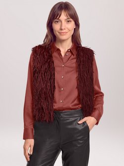 Damen Kunstfell-Weste