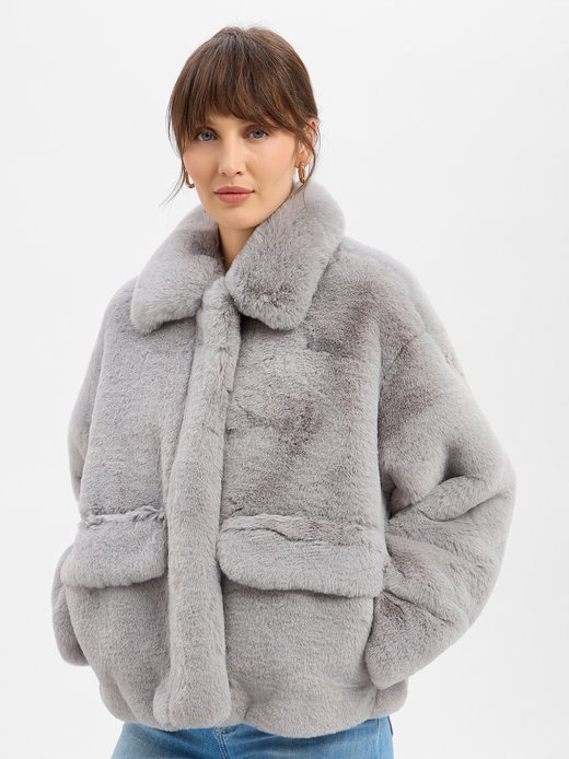 Damen Kunstfelljacke - Carly