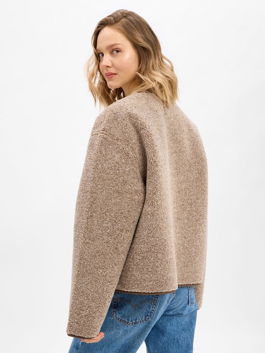 Damen Kunstfelljacke - Keisa