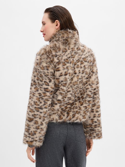 Damen Kunstfelljacke - NMJennifer