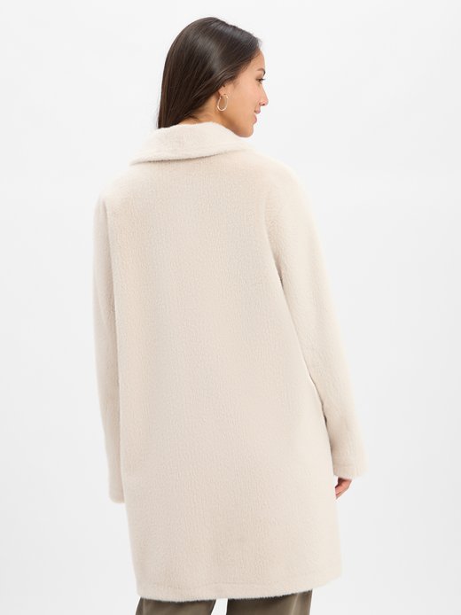 Damen Kunstfelljacke