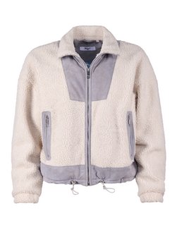 Damen Kunstfelljacke