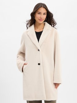 Damen Kunstfelljacke