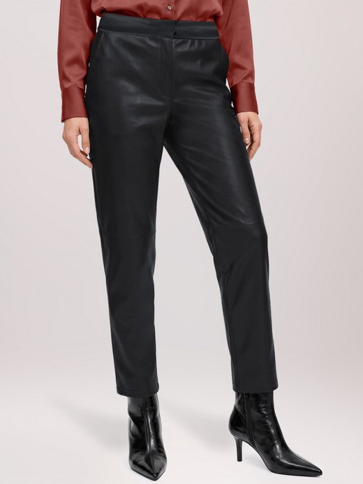 Damen Kunstleder-Hose