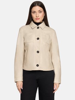 Damen Kunstleder-Jacke