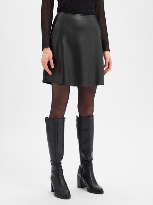 Damen Kunstleder-Rock - Reana cosmic