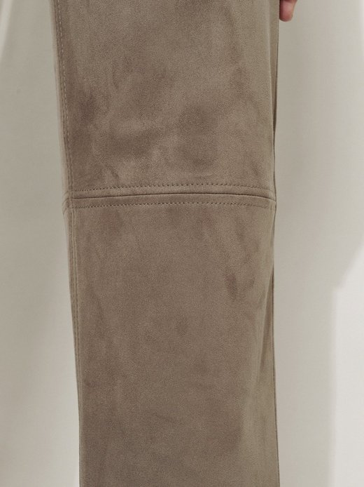 Damen Kunstlederhose - Audrey Straight Pocket