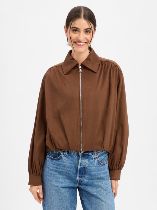 Damen Kunstlederjacke - C_Jasuede