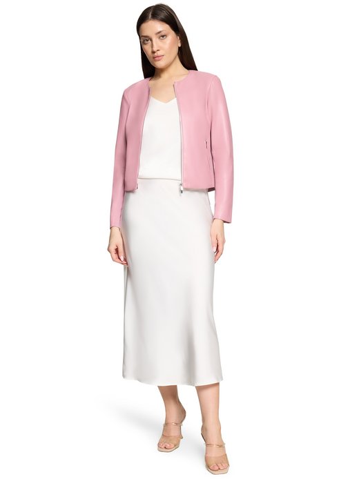 Damen Kunstlederjacke