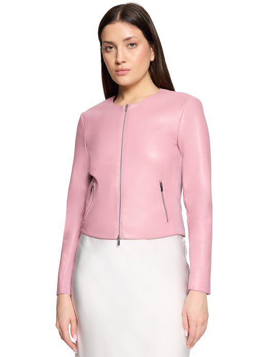 Damen Kunstlederjacke