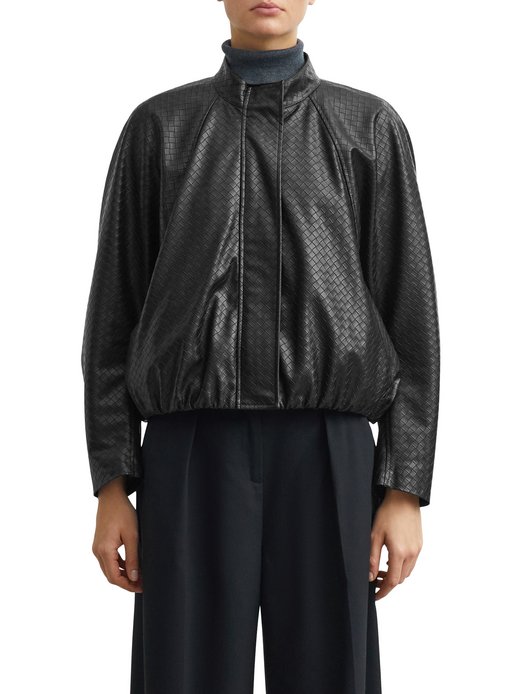 Damen Kunstlederjacke