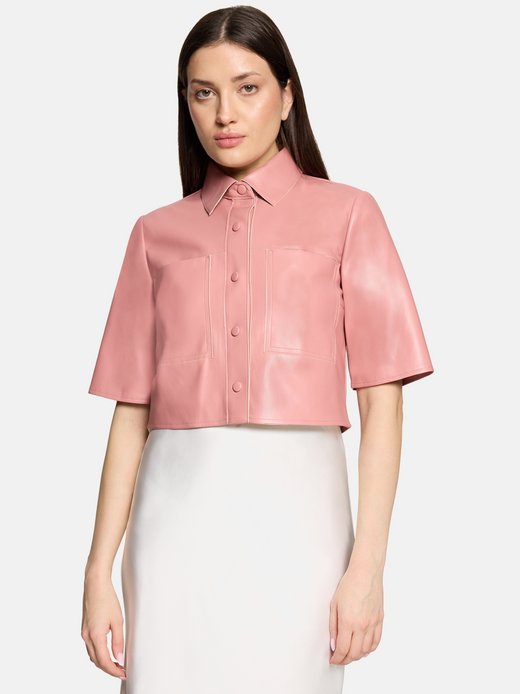 Damen Kunstlederjacke