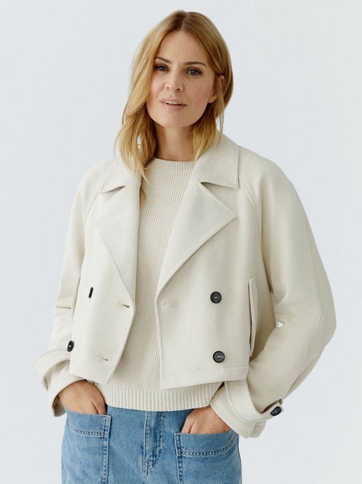 Damen Kunstlederjacke