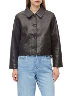 Damen Kunstlederjacke