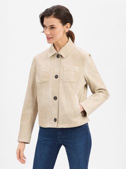 Damen Kunstlederjacke