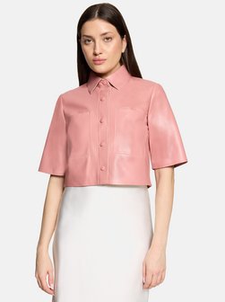 Damen Kunstlederjacke