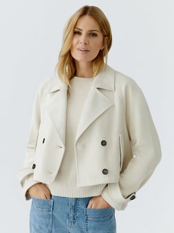 Damen Kunstlederjacke