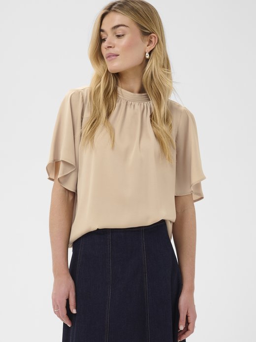 Damen Kurzarm-Bluse AileenSZ