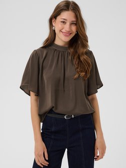 Damen Kurzarm-Bluse AileenSZ