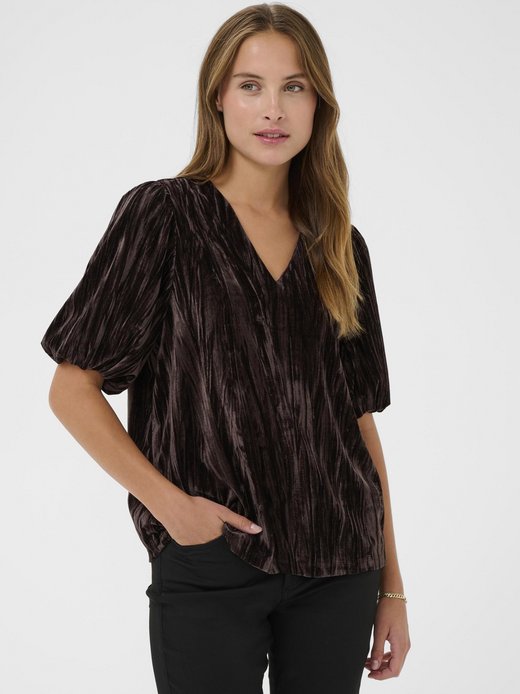 Damen Kurzarm-Bluse KAelva