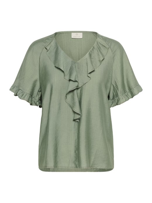 Damen Kurzarm-Bluse KAmariana