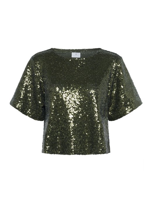 Damen Kurzarm-Bluse KAmiranda