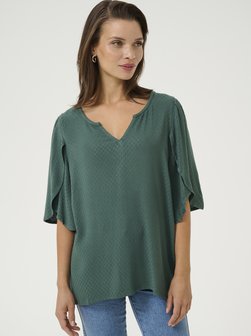 Damen Kurzarm-Bluse KAmona