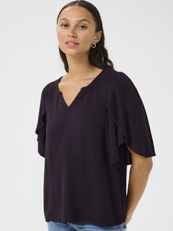 Damen Kurzarm-Bluse KAmona