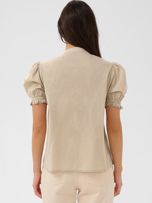 Damen Kurzarm-Bluse LousaSZ