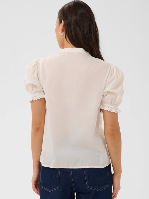 Damen Kurzarm-Bluse LousaSZ