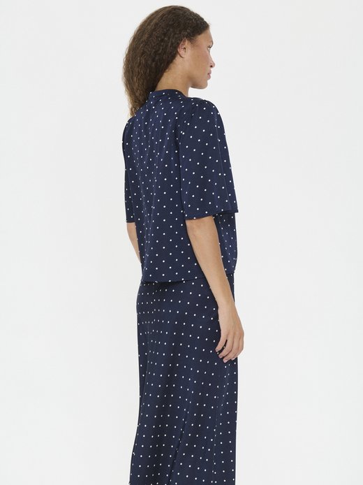 Damen Kurzarm-Bluse MagalieSZ