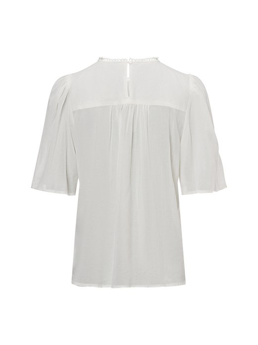 Damen Kurzarm Blusenshirt - Visefina