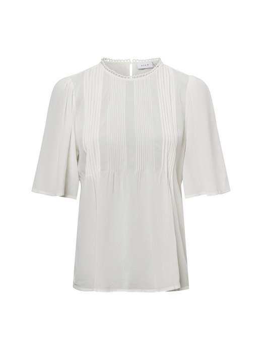 Damen Kurzarm Blusenshirt - Visefina