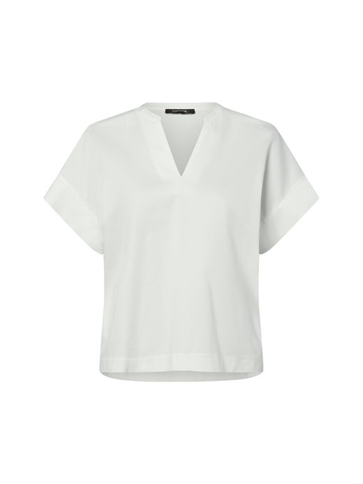 Damen Kurzarm-Blusenshirt