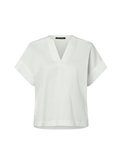 Artikelbild Damen Kurzarm-Blusenshirt von comma in ecru uni