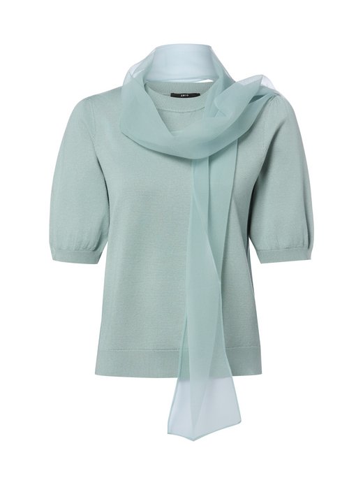 Damen Kurzarm-Feinstrickpullover