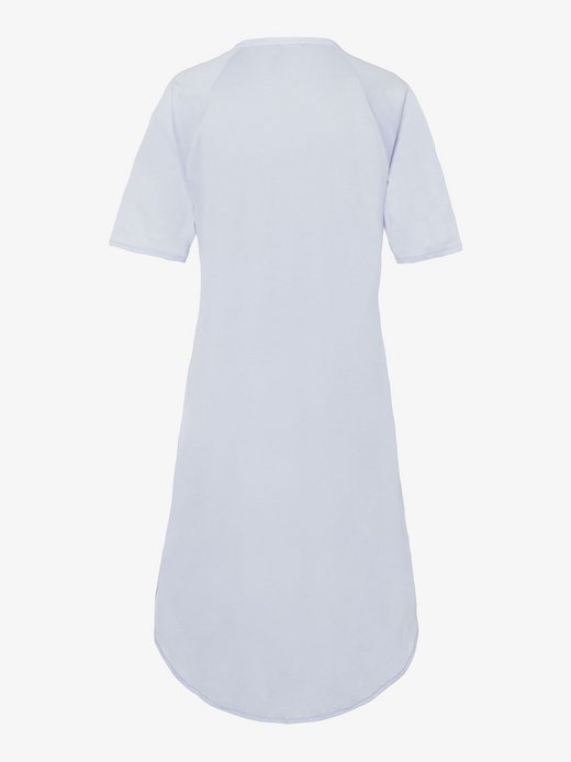 Damen Kurzarm Nachthemd  -  Cotton Deluxe 100cm