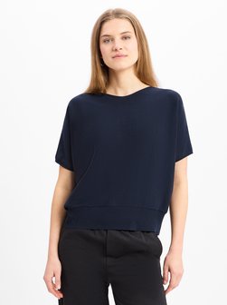Artikelbild Damen Kurzarm-Pullover - Someli von Drykorn in marine uni