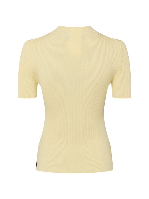 Damen Kurzarm-Pullover mit Woll- und Cashmere-Anteil