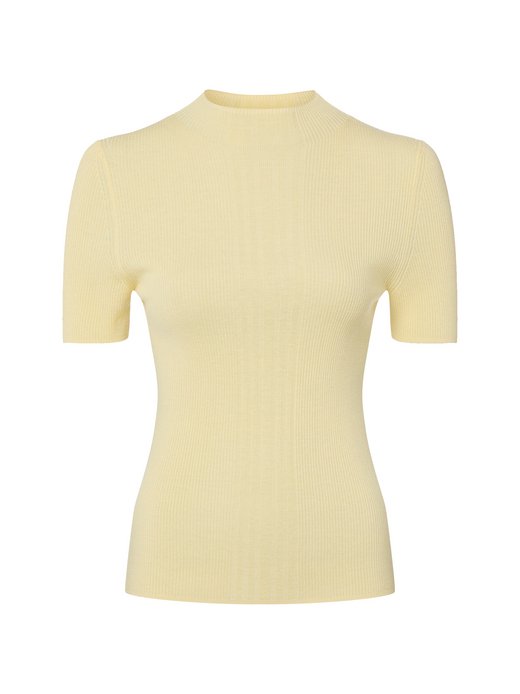 Damen Kurzarm-Pullover mit Woll- und Cashmere-Anteil