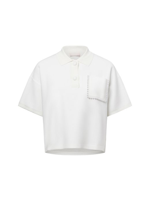 Damen Kurzarm-Pullover