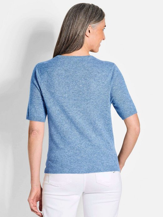 Damen Kurzarm-Pullover