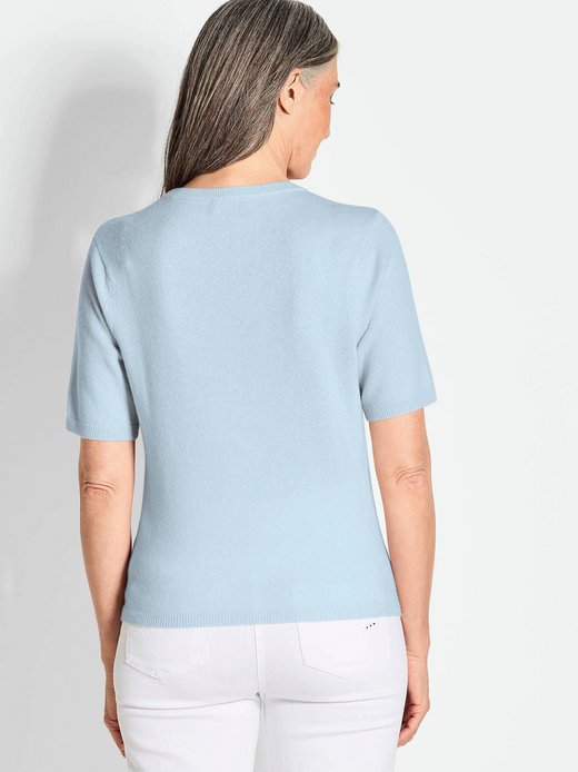 Damen Kurzarm-Pullover