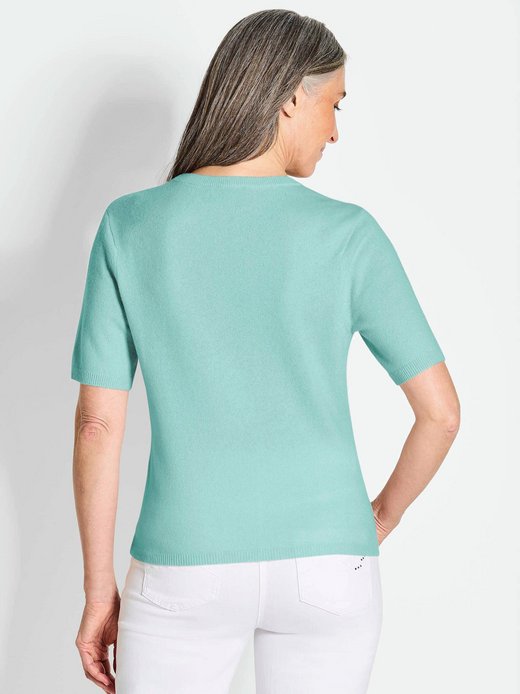 Damen Kurzarm-Pullover